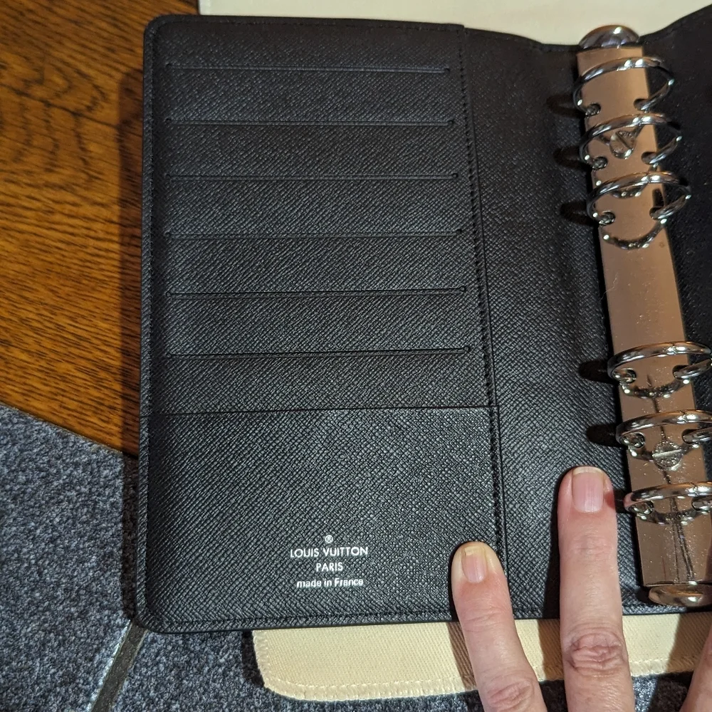 Louis Vuitton Agenda.